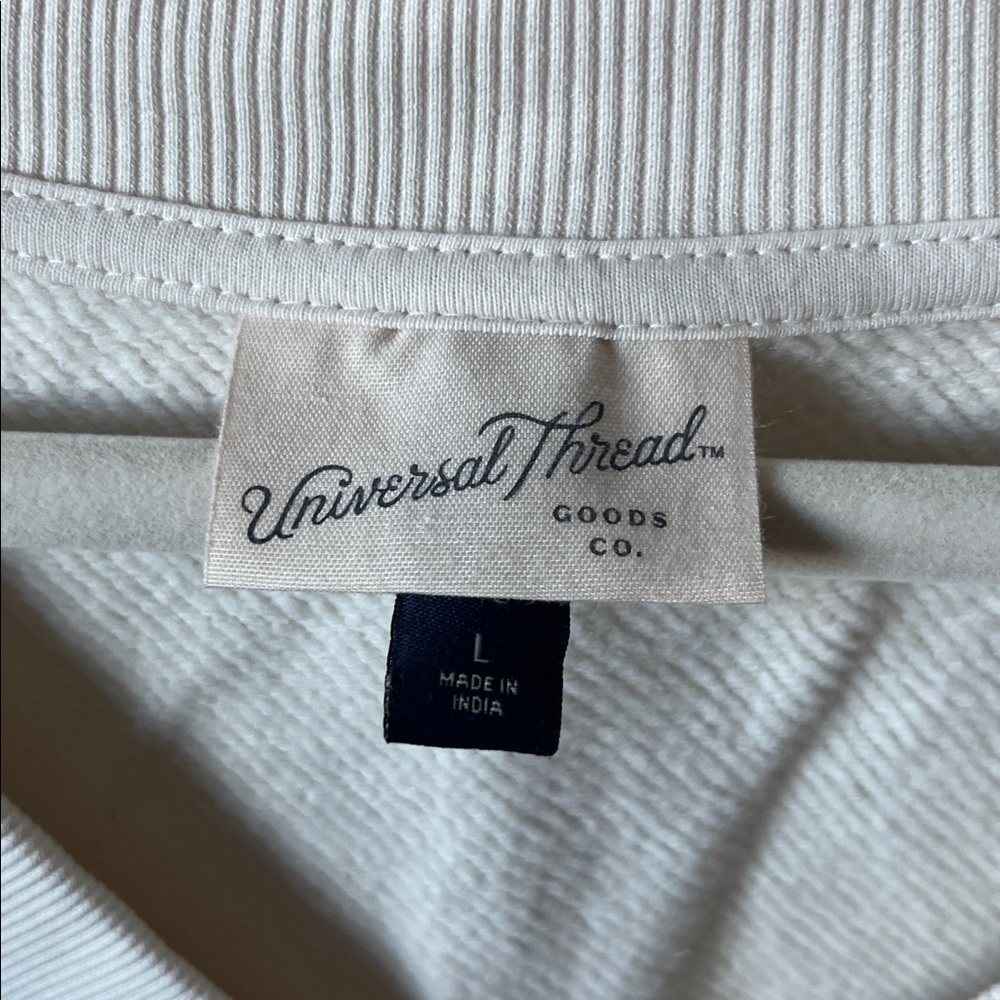 Universal Thread Off-White Knit Top - Picture 2 of 3